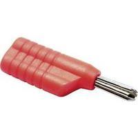 Banana plug Plug, straight Pin diameter: 4 mm Red Schnepp S 4041 S 1 pc(s)