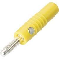 banana plug plug straight pin diameter 4 mm yellow schnepp s 4004 s 1  ...