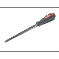 Bahco 1-230-08-2-2 Handled Round Second Cut File 8in