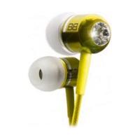 BassBuds Classic Earphones Yellow