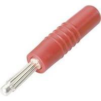 banana plug plug straight pin diameter 4 mm red schnepp s 4000 l 1 pcs