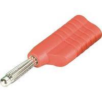 Banana plug Plug, straight Pin diameter: 4 mm Red Schnepp S 4041 L rt 1 pc(s)