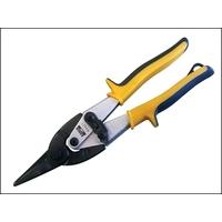 bahco aviation compound snip straight cut yellowblue