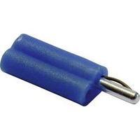 Banana plug Plug, straight Pin diameter: 2 mm Blue Schnepp F 2020 1 pc(s)