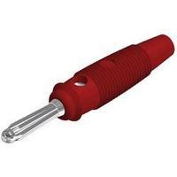 Banana plug Plug, straight Pin diameter: 4 mm Red SKS Hirschmann BUELA 30 K 1 pc(s)