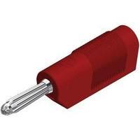 banana plug plug straight pin diameter 4 mm red sks hirschmann bsb 20  ...