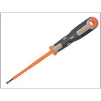 Bahco Tekno+ VDE Slotted Screwdriver 1000v 3.5mm x 100mm