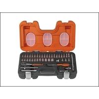 Bahco S460 Socket Set 46 Piece 1/4in Drive