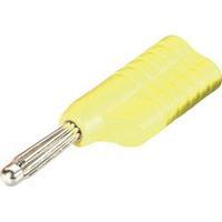 banana plug plug straight pin diameter 4 mm yellow schnepp s 4041 l ge ...