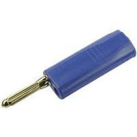 banana plug plug straight pin diameter 4 mm blue sks hirschmann bsb 30 ...