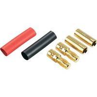 Banana plug Plug, straight, Socket, straight Pin diameter: 5.3 mm Red, Black Schnepp DS 5, 3 1 pc(s)