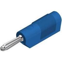 banana plug plug straight pin diameter 4 mm blue sks hirschmann bsb 20 ...