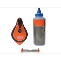 Bahco Blue Chalk, Chalk Line, Line Level Set