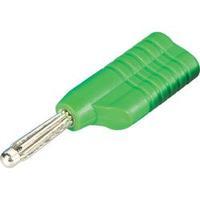 banana plug plug straight pin diameter 4 mm green schnepp s 4041 l gr  ...