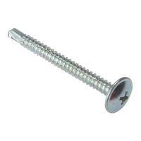 baypole self drill screw phillips wafer head zp 48 x 70mm box 100