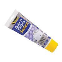 bath kitchen seal white easi squeeze 200ml