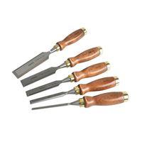 bailey chisel set of 5 in leather pouch