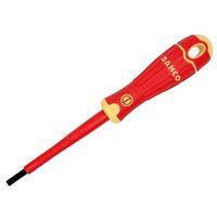 BAHCOFIT Insulated Screwdriver Slotted Tip 10 x 1.6 x 200mm