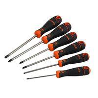 bahcofit screwdriver set of 6 slotted phillips pozi