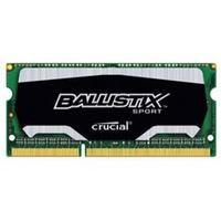 ballistix sport 4gb ddr3 1600 135v sodimm memory