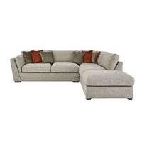 Bailey Fabric Corner Sofa with F...