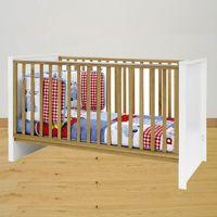 babystyle trilogy cot bed honey oak newclearance offer