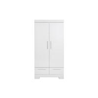 BabyStyle Aspen Wardrobe 2 Doors-White