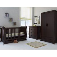 babystyle hollie 3pc room set rich walnut free sprung mattress worth 7 ...