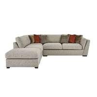 Bailey Fabric Corner Sofa with F...