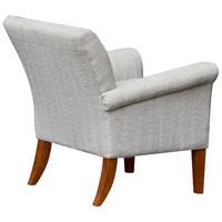 balmoral fabric accent chair natural