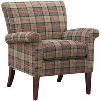 Balmoral Fabric Accent Chair Moss