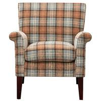 Balmoral Fabric Accent Chair Dove Grey