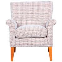 Balmoral Fabric Accent Chair Barley Weave