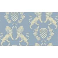 Barneby Gates Wallpapers Heraldic Lion Wedgewood Blue , BG1100101