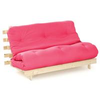 Baltic Futon Set Double Pink