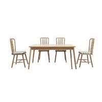 Battersea Extending Dining Table and 4 Chairs