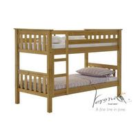 Barcelona Antique Bunk Bed Small Single