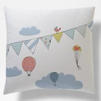 BALLON VOLE Printed Cotton Single Pillowcase