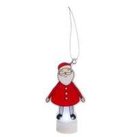 Battery Operated LED Santa Indoor Silhouette
