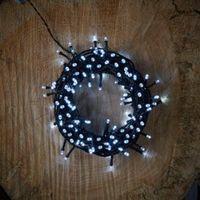 Battery Operated 120 Ice White LED String Lights