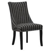 balmoral velvet stripe chair