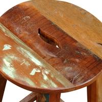 Barhocker aus recyceltem Holz