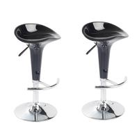 Bar Stool Las Vegas Black (set of 2)