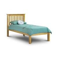 Basel Low Foot End Solid Pine Single Bed