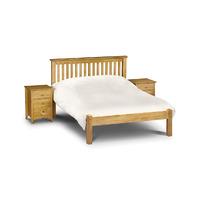 Basel Low Foot End Solid Pine Double Bed