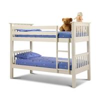 basel stone white bunk bed