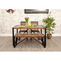 Baumhaus Urban Chic Small Dining Set with 2 Chairs and Bench