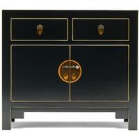 Baumhaus The Nine Schools Qing Black and Gilt Sideboard - Small