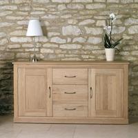 Baumhaus Mobel Oak Large Sideboard