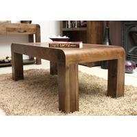 Baumhaus Shiro Walnut Medium Open Coffee Table